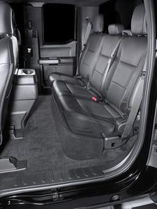 JL Audio SB-F-F150SPRCB/10TW3 : 10" Thin 400W Subwoofer Enclosure, shown installed.