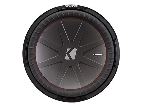 500W 12" Subwoofer Driver, 2Ω or 4Ω DVC : Kicker 43CWR12