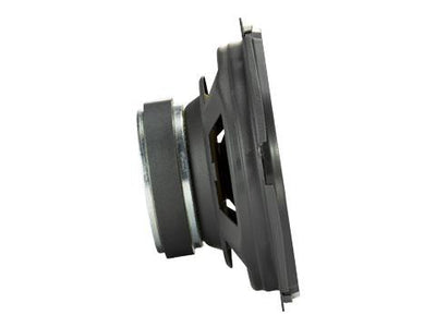 Kicker 47KSC6804 : Six-by-Eight-Inch Coaxial Speaker Drivers, 75-Watt RMS, side view.