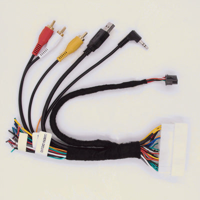 Metra 70-7307 : Radio Replacement Wiring Harness, top view.