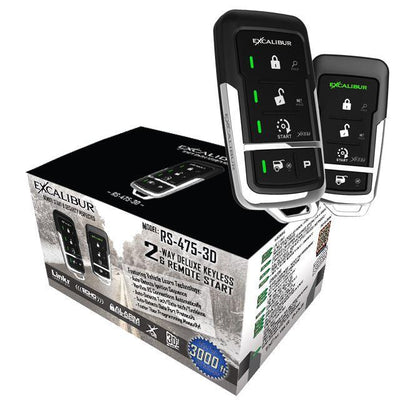Omega RS-475-3D : 2-Way Multi-Button Remote Start System