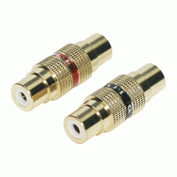 Raptor R5FF : RCA Gold Barrel Connector, Female to Female