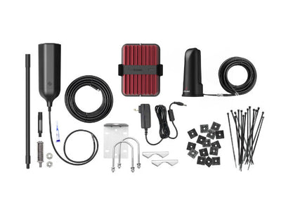 weBoost Drive Reach RV : 5G Cellular Phone Booster for RV's and Campers, contents.